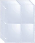 20 Pack 160 Pockets 2.5X3.5 Trading Card SLEEVES,A5 2.6X3.6 Inch,. Fixed Price $8.98.