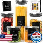 Edelhaus Glass Storage Containers With Stainless Steel Lids Extra Thick. Fixed Price $68.45.