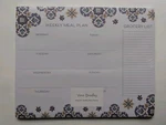 Vera Bradley Weekly Meal Planner Magnetic Lisbin Medallion Pattern Nwt $29 *gift. Fixed Price $12.97.