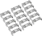 Uxcell Tube Light Holder Clips T8 Steel 15 Pack. Fixed Price $12.30.