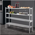 Adjustable Restaurant Kitchen Shelving Rack Shelves Garage Work Shop Pantry. Fixed Price $36.95.