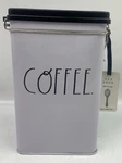 2017 Rae Dunn Kitchen Collection Metal Coffee Tin Storage Canister Container. Fixed Price $44.95.
