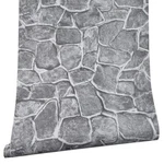 Grey Rock Stone Decorative Shelving Paper Vinyl Shelf Liner Living Room Wall. Fixed Price $24.47.