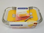Luminarc Butter Dish Embossed Cow Lid Clear Glass 6.5" X 4" Made France New. Fixed Price $29.95.