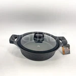 Luxe Kitchen Non-stick Low Casserole / 11 Pan Skillet With Lid Cookware New. Fixed Price $54.99.