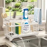 Sponge Holder For Kitchen Sink, Compact Caddy With Detachable Brush Hold.... Fixed Price $20.59.