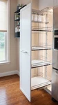 Kessebohmer DSP-S10 Kit Pantry Pull-out Fits 31-1/2" To White. Fixed Price $1217.00.