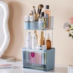 Delamu Makeup Organizer Countertop, 3-TIER Vanity Nib. Fixed Price $17.00.