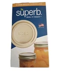 Superb Wide Mouth Canning Lids 60 Ct For Ball Kerr Mason Jars Usa Made New. Fixed Price $33.99.