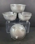 Service Ideas Inc Kettle Bowls 3.5" Diameter Handle 9 Ounce Set Of (4). Fixed Price $38.24.