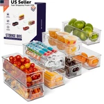 Clearspace Plastic Pantry Organization And Food Storage Bin 8 Pack,. Fixed Price $60.66.