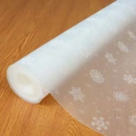 Refrigerator Liners Non Slip Waterproof Kitchen Drawer Shelf Liner, Clear Snow. Fixed Price $6.98.