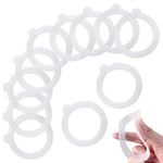 12 Pack Rubber Gasket Replacement Silicone Ring Seals For Glass Mason Jars. Fixed Price $10.46.