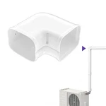 3'' Width Flat Elbow, Mini-split Line Set Cover Accessories For Ac.... Fixed Price $14.12.