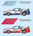 Decals Nissan Skyline R33 Le Mans 1995 1:32 1:24 1:43 1:18 64 87 Gtr Slot. Fixed Price $45.81.