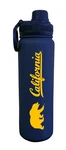 Stainless Steel Water Bottle 24 Oz Ncaa Twist Cap Carry Clip Navy Campus Colors. Fixed Price $59.99.
