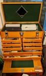 8 Drawer Tool Chest Solid Hardwood Storage Organizer Top Box Workbench. Fixed Price $97.00.