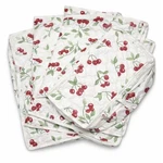 Lillian Vernon Cherry Pattern Dish Storage Completer Set 4 Cases New. Fixed Price $44.99.