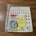 Rubbermaid Twin Sink Mat 1291 White 10.7 X 12.7 Kitchen Protector Nos. Fixed Price $42.99.