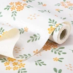 Ray Star Shelf Liner, 12 Inch X 30 Feet Non Adhesive Orange Floral Kitchen Ca.... Fixed Price $53.04.