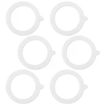 Molain 6PCS Rubber Seals Rings For Glass Jars, Airtight Silicone Replacement .... Fixed Price $10.98.