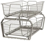 Closetmaid 2T-KCPO-1212 Two Tier 13-1/2"W X 12-1/2"H Pull Out. Fixed Price $41.79.