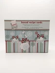 Holiday Recipes Christmas Card Box Gift Set By Cr Gibson (40) 4X6 New. Fixed Price $29.75.