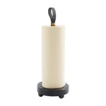 Mud Pie Paper Towel Holder, Black, 15 1/4" X 1/2" Dia. Fixed Price $38.99.