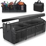 Large Trunk Organizer With Removable Cooler Bag-collapsible Multi Compartment.... Fixed Price $93.88.