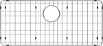 Ipegtop Sink Grid 28-3/8 X 14-3/16 Rear Drain Stainless Steel Protector. Fixed Price $28.26.
