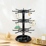 1PC Rotating Jewelry Rack 3 Layer Necklace Bracelet Organizer Stand Shelf. Fixed Price $13.27.