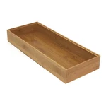 Lipper International 8186S Bamboo Wood Stacking Drawer Organizer Box, 6" 15". Fixed Price $25.99.