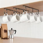 3PCS Under Cabinet Mug Hooks,adhesive/screw 2 Ways Install Holder,coffee .... Fixed Price $13.72.