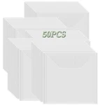 BAOFALI50 Pcs 7X5INCH Stamp & Die Storage Pockets Resealable Clear Plastic Se.... Fixed Price $31.45.