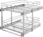 Rev-a-shelf 2-TIER Kitchen Cabinet Pullout X In, 5WB2-1822CR-1. Fixed Price $104.99.