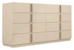 Hooker Furniture 6133-90202 Westwood 72"W 8 Drawer Storage Polished Limestone. Fixed Price $3079.00.