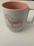 2021 Sass Coffee Tea Cup Mug Smart Donkey Pink & White Stackable. Fixed Price $8.00.