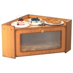 Tqqdci Corner Bread Box For Kitchen 17.7 Inches (l) 7.9 (h), Vintage. Fixed Price $44.41.