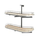 Rev-a-shelf 587-15-LMP Modern 35-1/2"W Soft Close Pivot Swing Brown. Fixed Price $618.80.