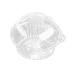 Cupcake Holders INDIVIDUAL50 Containers Disposable Clear Plastic Sing. Fixed Price $14.41.