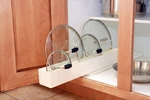 Dial Industries Cutting Board, Pot And Pan Lid Cabinet Stora Organizer. Fixed Price $27.98.