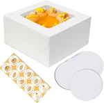 Sets Boxes 10X10X5 Inches With Boards Bakery For Cakes. Fixed Price $21.25.