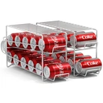 Sorbus Soda Rack Beverage Dispenser Dispenses Standard Size 12OZ Cans .... Fixed Price $52.73.