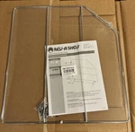 Rev-a-shelf 597-18CR-52 Single In. Chrome Bakeware And Tray Divider. Fixed Price $12.00.