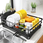Large Dish Drying Rack With Drainboard Rustproof Kitchen Counter. Fixed Price $41.85.