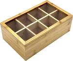 & Natural Bamboo Spice Packets Condiments 8-COMPARTMENTS,. Fixed Price $18.41.