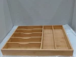 Newmissingbox - Palm Naki Bamboo Cutlery Tray, Large, 318X420X48MM. Fixed Price $16.21.