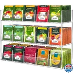 Beygorm Acrylic Tea Bag Organizer For 270 Packets, No Assembly Required Disp. Fixed Price $58.99.
