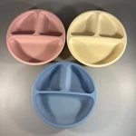 Weesprout Suction Divided Plates For Babies & Toddlers Silicone. Fixed Price $10.00.