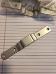 Hafele 546.76.220 Front Stabilizer Bar To Support Pantry Pull Out Frame. Fixed Price $11.00.